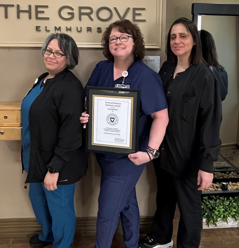 The Grove of Elmhurst Receives Enhanced Respiratory Care Accreditation